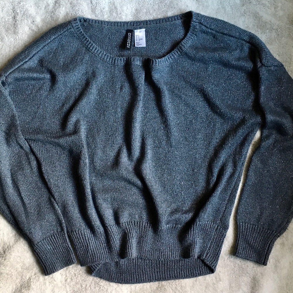 H&M Sparkly Sweater